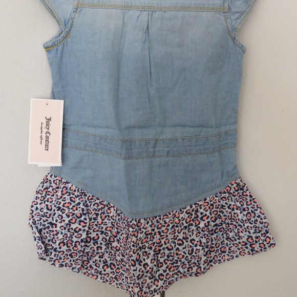 Juicy Couture Girls' CREWNECK DRESS 3T - Picture 4 of 5